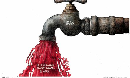 Michael Ramirez Essay: Iran’s Deadly Spigot 01-07-24