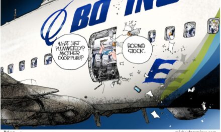 Michael Ramirez: Boeing Down 01-10-24