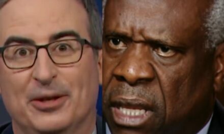 Liberal Comedian John Oliver Offers Clarence Thomas $1 Million Per Year To ‘Get The F*** Off The Supreme Court’