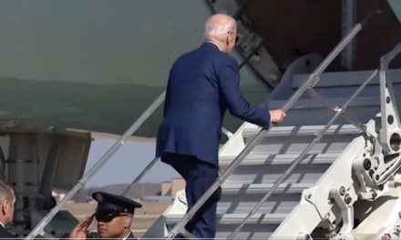 Again, Biden Stumbles More Than Once Trying To Board Air Force One