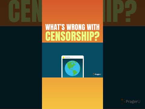 What is wrong with censorship?