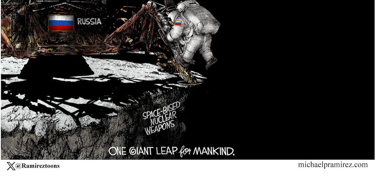 Michael Ramirez: A Giant Leap 02-24-24 