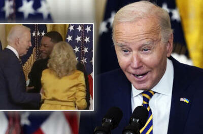 JOE MELTDOWN: First Lady Drags Senile Biden Off the Stage, ‘Go This Way!’