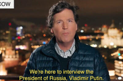 BREAKING: Tucker Carlson to Interview Vladimir Putin in Moscow