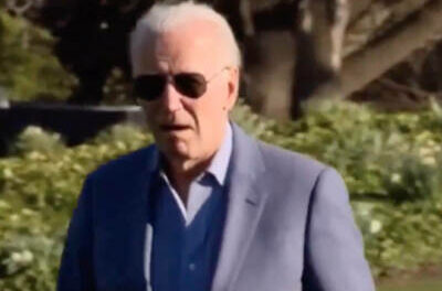 HE’S GETTING WORSE: Senile Biden Shuffles Back to the White House After Another Vacation