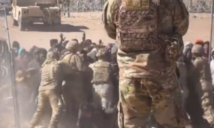 Wild Video Shows Illegal Immigrants Overrunning Texas National Guard At The Border