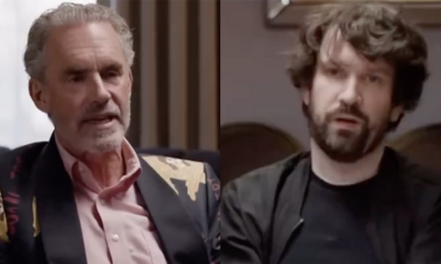 Watch: Jordan Peterson goes “dragon mode” on pro-Big Pharma shill’s bogus claims in glorious fashion