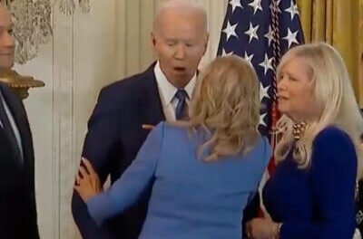 SHOCK VIDEO: Jill Rushes the Stage to Remove Senile Joe After Speech