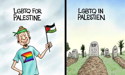 A.F. Branco Cartoon – LGBTQ For Palestine