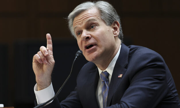 FBI Director Accused of Hypocrisy for Monitoring Conservatives but Not Pro-Hamas Protests