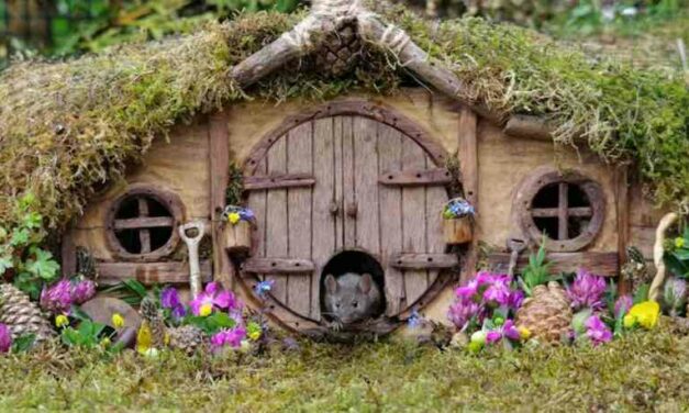 This British gent made a mouse village to cope with depression … no one could be sad while watching mice frolic around this miniature Shire 😌
