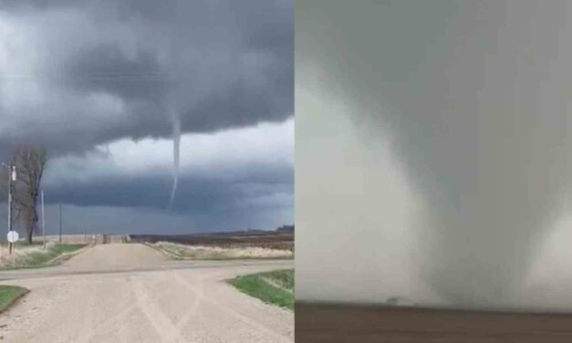 Check out the wild tornado footage out of Iowa this week