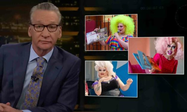 Bill Maher taps the sign. This monologue on the sexualization of kids is something you HAVE to watch!