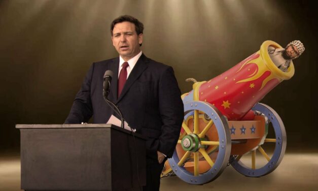 Winning: DeSantis Unveils Massive Circus Cannon That Will Launch Pro-Hamas Protestors All The Way To Gaza