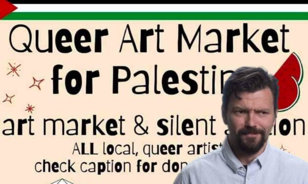 This real “Queer Art Market for Palestine” that’s requiring masks is so perfect that The Babylon Bee can’t compete. Check out the details. 😂