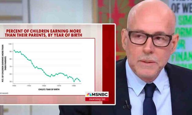 Whoops! MSNBC accidentally featured someone who told the truth about why young people resent the economy right now