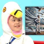 A seagull bit this boy and he considered it his superhero origin story, so he enrolled in a “European screeching competition” and took home the gold 😂