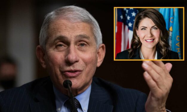 After Learning She Killed Her Puppy, Dr. Fauci Endorses Kristi Noem