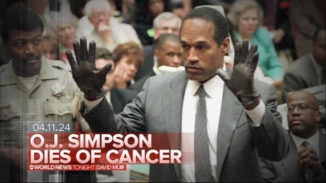 OJ Simpson Is Dead — Ron and Nicole Are Unavailable for Comment