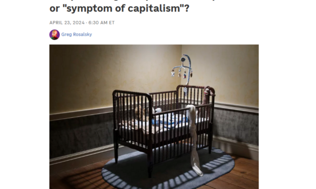 NPR: Baby Sleep Training ‘Sacrifices Our Babies’ Well-Being on Altar of Capitalism’