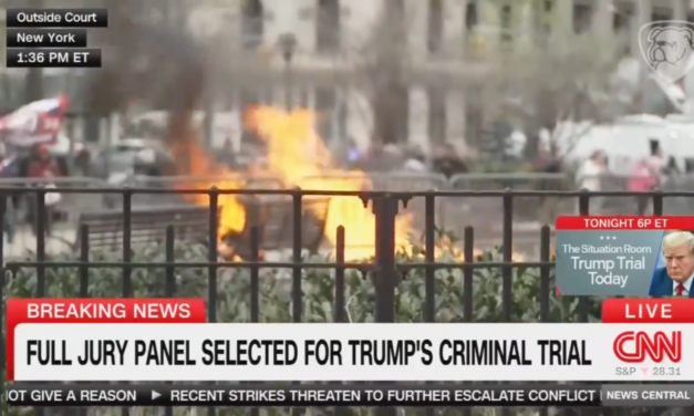 Man Sets Himself On Fire Outside Courthouse During Trump Trial
