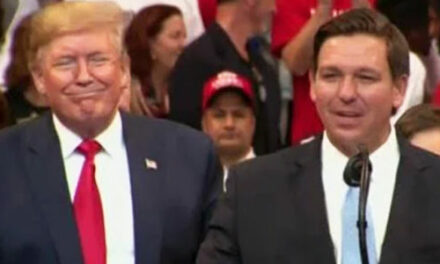 BREAKING: Trump reveals support from Gov DeSantis after yesterday meeting