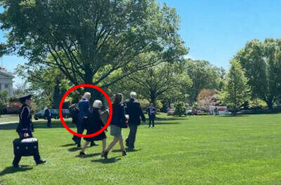 WEEKEND AT BIDEN’S: White House Staffers Will Now Block Joe’s Shuffling from Public View