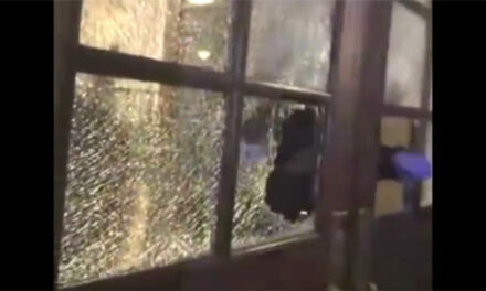 WATCH: Pro-Hamas mob escalates, shatters glass to occupy building at Columbia