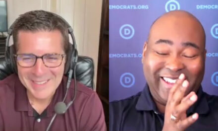 DNC Chair joins far left podcast host laughing at and mocking Lara Trump’s singing