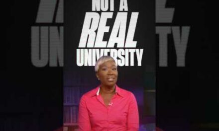 Not a “real” university? You got that right! Bravo. 😂👏  Link in YT bio.