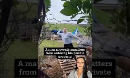 Squatter vs. property owner: This is WILD