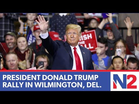 LIVE: President Donald Trump campaign rally in Wilmington, Del. | NEWSMAX2