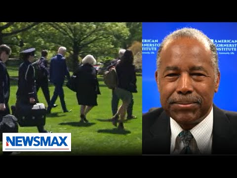 Ben Carson watches Biden’s new ‘walkers’ at work | Eric Bolling The Balance