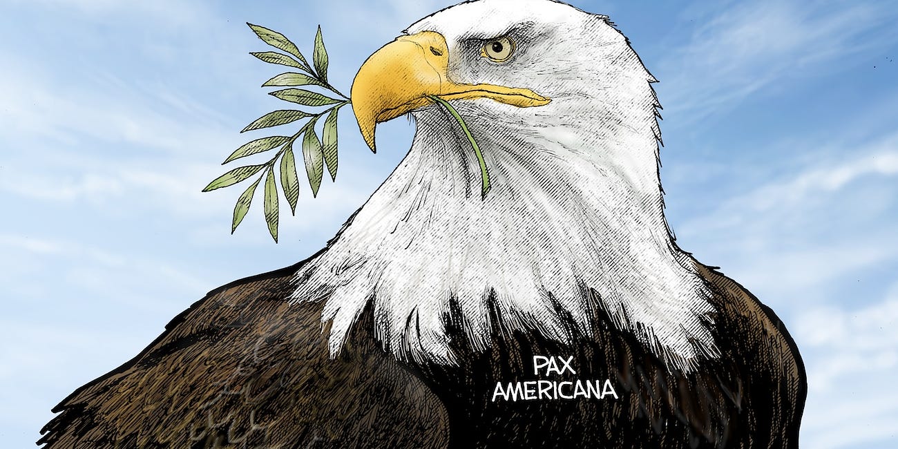 Michael Ramirez: Pax Americana 04-11-24