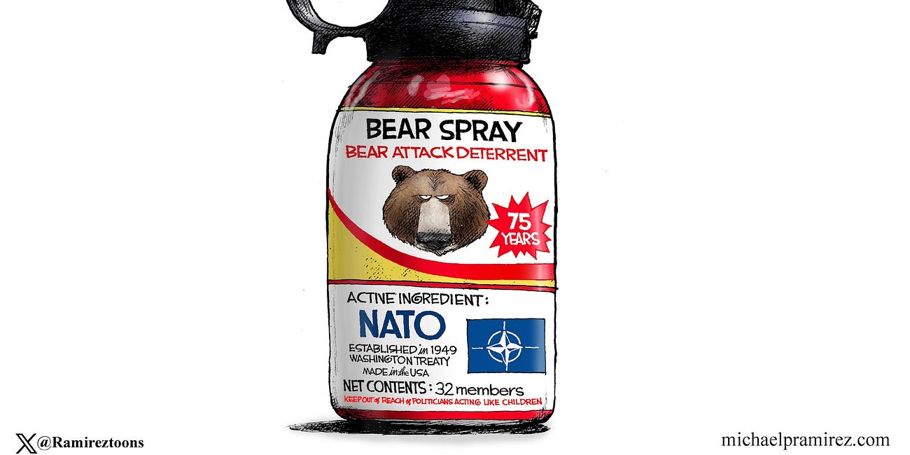 Michael Ramirez: Bear Spray 04-09-24