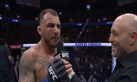 Brazilian UFC fighter gives post-win speech that oozes with patriotism: “I want to carry and own f*cking guns”