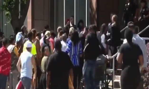 Watch: Chaos And Riots Erput Outside Houston IRS Office After Only Staying Open For One Hour Just Days Before Tax Deadline