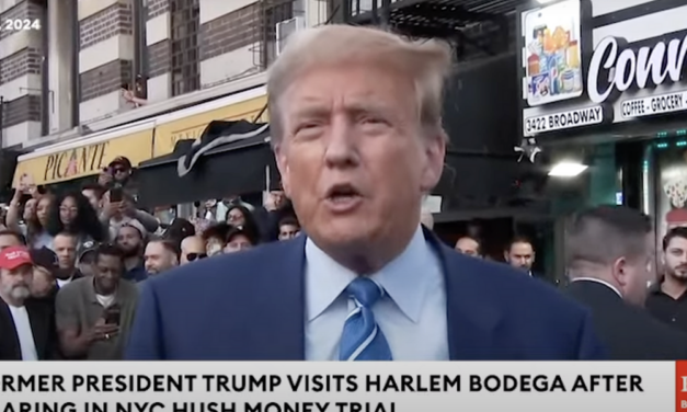 Watch: Trump makes brilliant campaign stop at Harlem bodega made famous by Alvin Bragg’s woke-on-crime policies