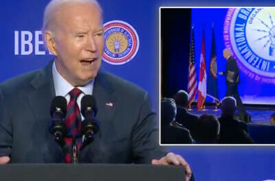 BIDEN EXPLODES: Joe Goes Off the Rails at DC Speech, Suddenly Runs Off Stage