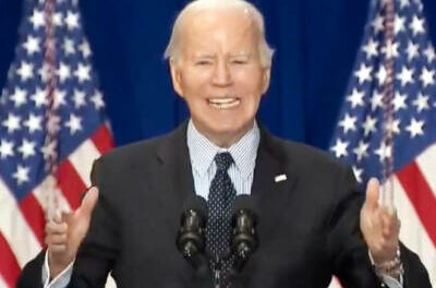 ANGRY JOE! Senile Biden Snaps, Tells Crowd to ‘Shush Up, Okay?!’
