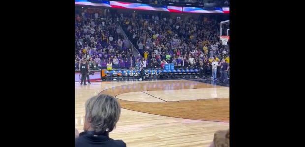 LSU players didn’t come out for National Anthem but coach says it was just a big misunderstanding