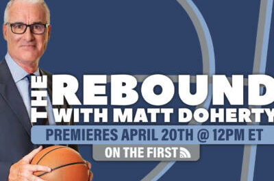 NEW PROGRAM ANNOUNCEMENT: The Rebound with Matt Doherty Premieres Saturday at 12PM!