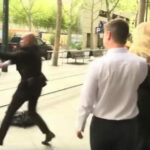 [FULL VIDEO] California mayor’s security detail ATTACKED while doing interview in San Jose