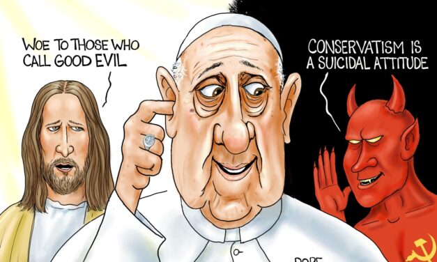 A.F. Branco Cartoon – Speak of The Devil