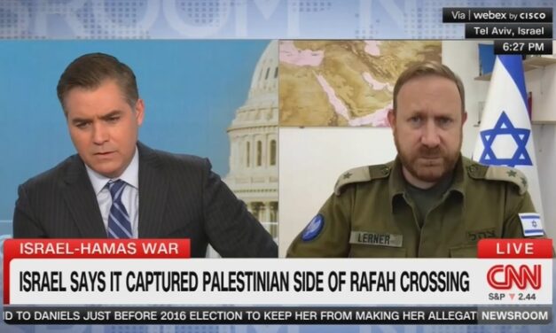 Acosta Practically Begs IDF Spox To Give Up Fight Against Hamas