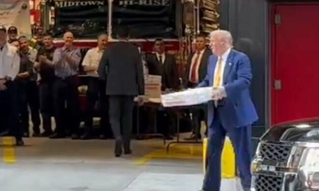 New York DA Indicts Trump For Bringing Firefighters Pizza But No Salad Or Cheesy Bread