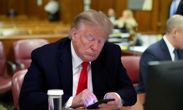 Trump’s Finger Hovers Over ‘Send’ Button As He Ponders Whether Sick Burn Worth Another $10,000