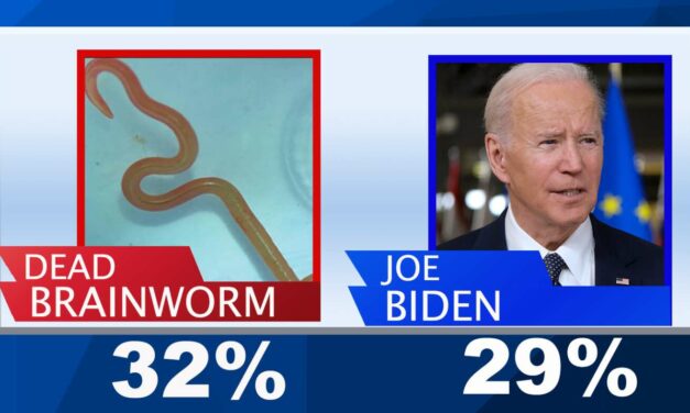 Dead Worm Found In RFK Jr.’s Brain Already Polling Higher Than Biden In 11 States