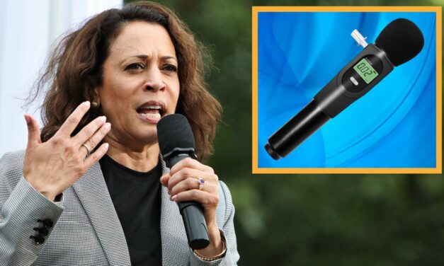 White House Installs Breathalyzer On Kamala Harris’s Microphone