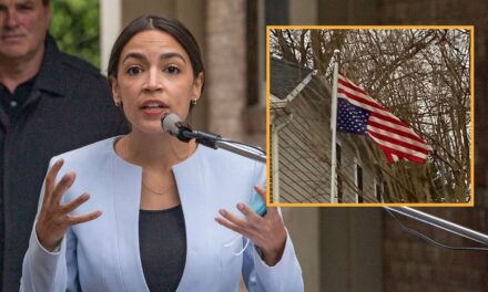 AOC Demands To Know Where Alito Bought An Upside-Down U.S. Flag